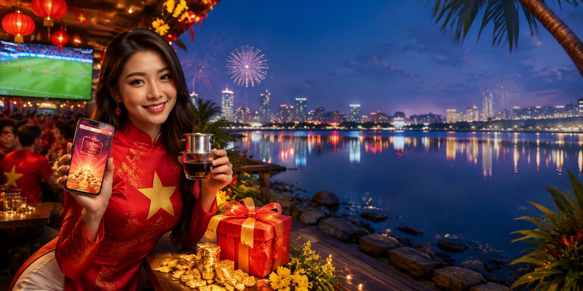 Người chơi trẻ ngồi thư giãn tại không gian hiện đại, thể hiện trải nghiệm giải trí lành mạnh